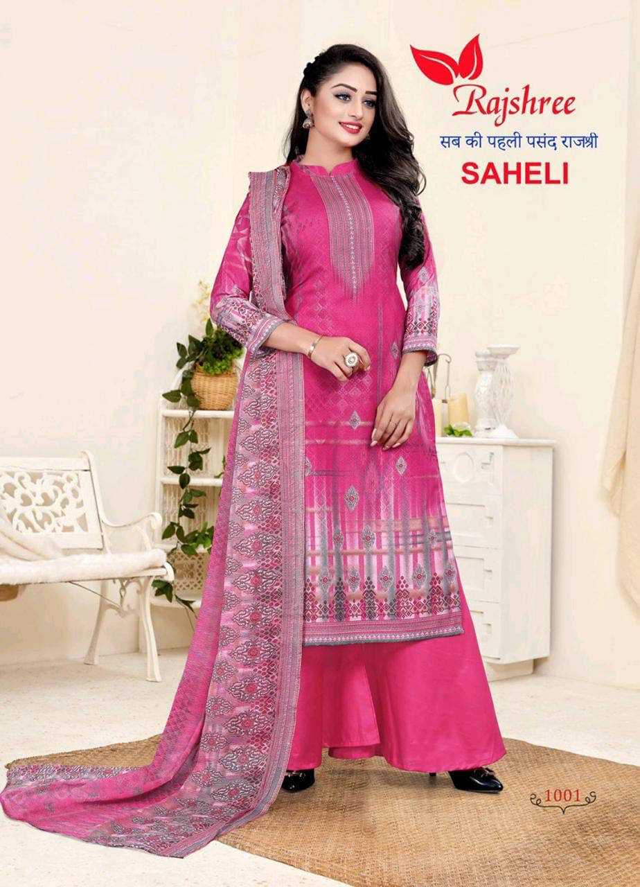 Ssc Saheli 2 Cotton Printed Regular Wear Soft Cotton Dress Material Collection